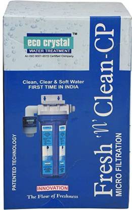 Ecocrystal_Fresh N Clean CP _For Geyser & Shower-Best Water Softener With  Patent With Extra CPR(Combo) BY ELECTRO Solid Filter Cartridge (.5, Pack of  1) - Electro Tech